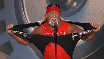 Hulk Hogan Rips Off Shirt In Impassioned Pro-Trump Speech At RNC