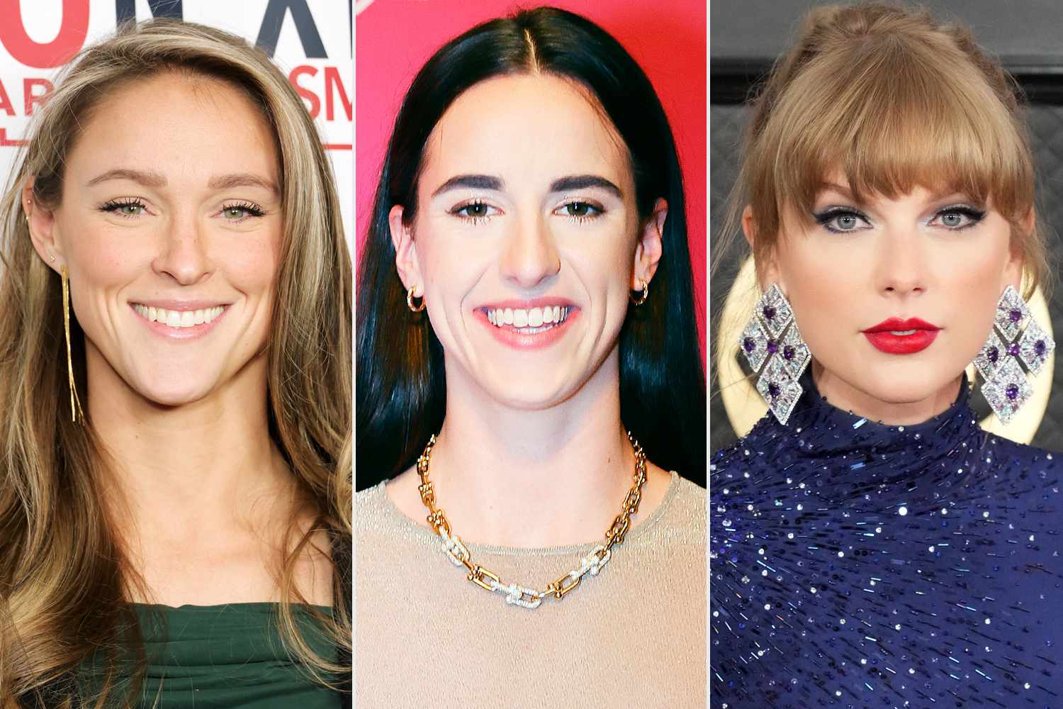 Caitlin Clark and Kylie Kelce Like Taylor Swift's Post Endorsing Kamala Harris for President