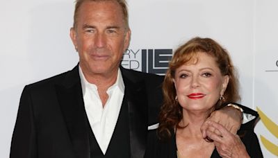 Susan Sarandon y Kevin Costner, su emotivo reencuentro 36 años después trabajar juntos