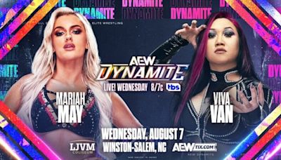 Mariah May vs. Viva Van Announced For 8/7 AEW Dynamite