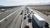 A 16-mile backup greets Southern California motorists returning from Las Vegas