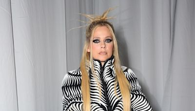 Avril Lavigne Takes a Break From Touring for Couture Week