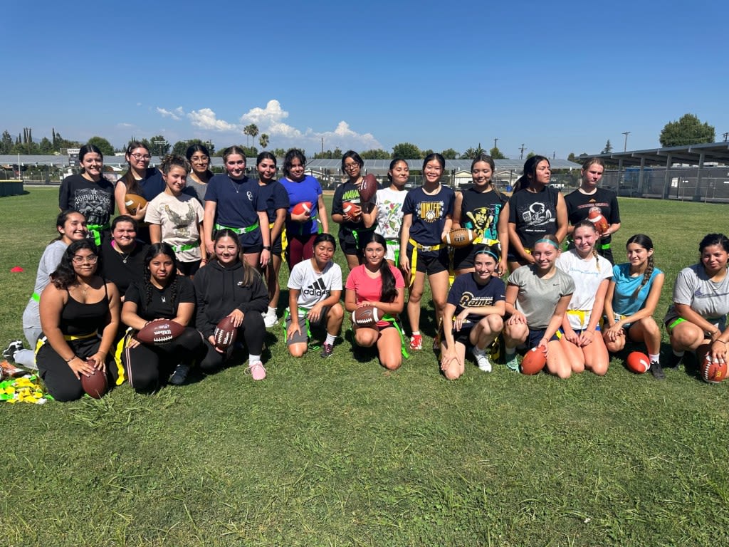 Girls flag football grows with addition of Southern Section, City Section teams