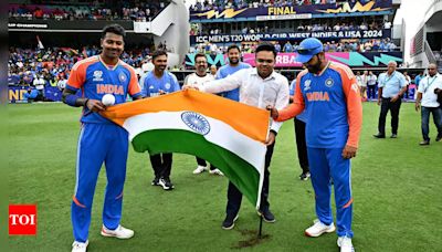 ... do': Ambanis honour T20 World Cup heroes Rohit Sharma, Hardik... sangeet ceremony - WATCH | Cricket News - Times of India