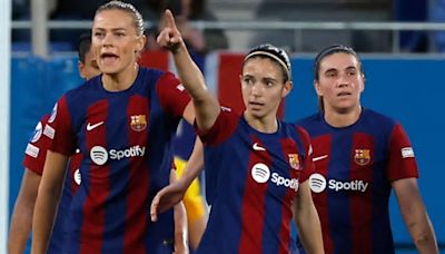 Barcelona 3-1 Brann (5-2 aggregate): Chelsea to face Spanish side in Women's Champions League semi-finals