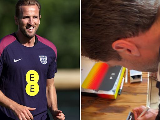 Watch Thomas Muller leave message for Harry Kane as Germany leave England camp