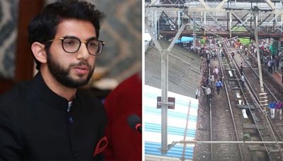 Mumbai: Aaditya Thackeray Slams India's Railway Ministry Over Visuals Of Commuters Walking On Railway Tracks