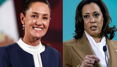 Claudia Sheinbaum y Kamala Harris hablan por teléfono sobre migración y energías limpias