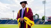 Cricket legend Shastri honoured by Cardiff Met