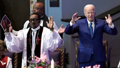 Pastors see a wariness among Black men to talk abortion politics as Biden works to shore up base