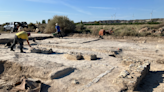 Ancient Roman city was violently destroyed. Now, its huge plaza has been unearthed