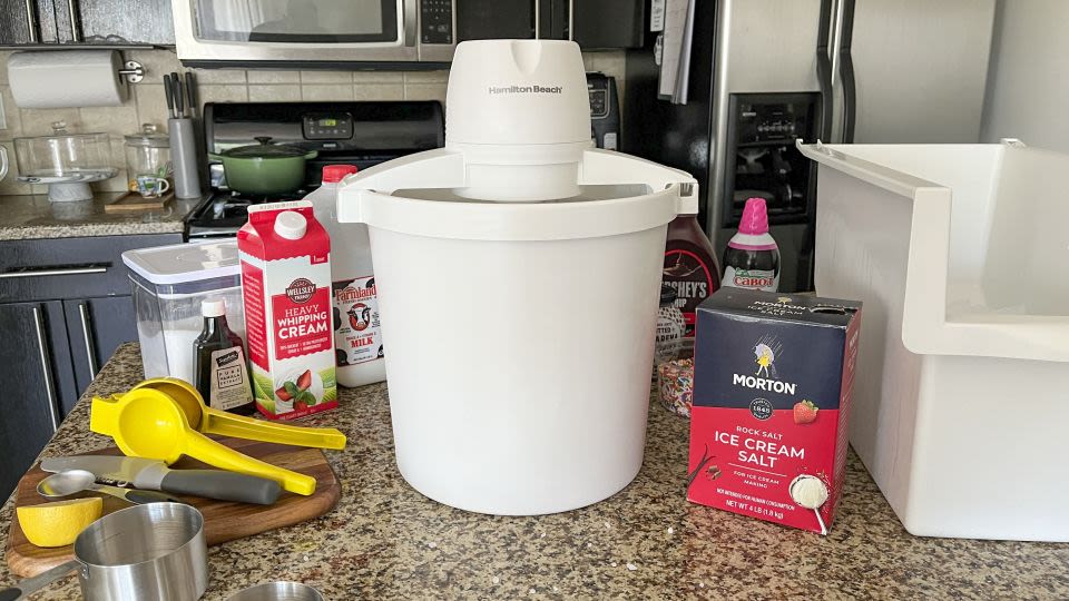 I tested the Hamilton Beach ice cream maker and got drive-thru without leaving home