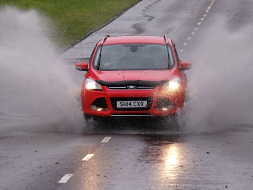 North East to be hit with heavy downpours as rain warnings issued across UK