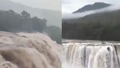 Kerala Rains: Chilling Video Shows Powerful Currents At Athirappilly Waterfall - News18