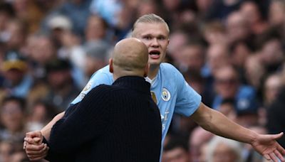 Gary Lineker not buying Pep Guardiola's excuse for angry Erling Haaland reaction