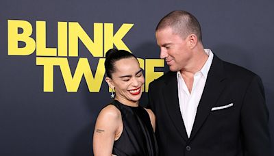 Channing Tatum gushes about acting with his fiancée Zoë Kravitz