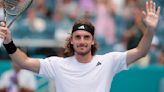 Tsitsipas avanza a cuartos en Miami; Andreescu se lesiona