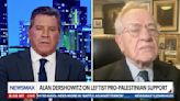 Alan Dershowitz Calls Out Newsmax Host Eric Bolling in Tense Interview