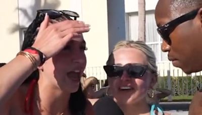 Spring Breakers make gobsmacking confession in pool party interview