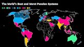 Mejores y peores sistemas de pensiones del mundo en 2023