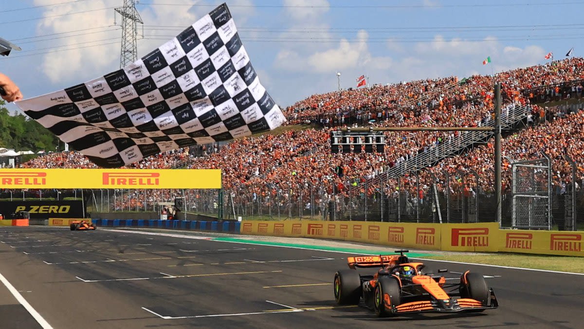 Oscar Piastri wins Hungarian GP for first F1 victory, Lando Norris completes 1-2 for McLaren