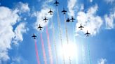 Exact route for Red Arrows Trooping the Colour flypast - when & where to watch