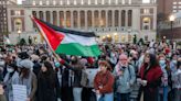 Pro-Palestine demonstrators rally in Los Angeles during Black Friday shopping