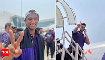 Watch: Kolkata Knight Riders' ordeal 'in the air' chronicled in a vlog | Cricket News - Times of India