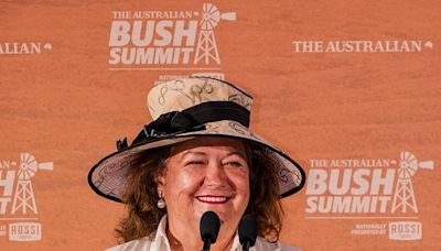 Gina Rinehart warns Australia could be headed straight for disaster