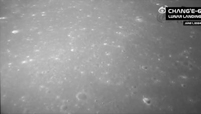 La sonda china Chang'e 6 se posa con éxito en la cara oculta de la Luna