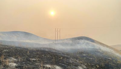 Oregon fire is the largest burning in the US. Officials warn an impending storm could exacerbate it