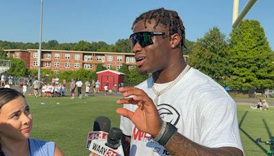 Huntsville campers meet, play ball with Tide’s Jalen Milroe