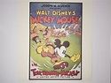 Walt Disney's Touchdown Mickey Movie Poster Authentic - Etsy