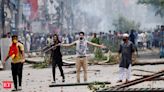 Taxis, security escort help Indian students escape violence-hit Bangladesh - The Economic Times