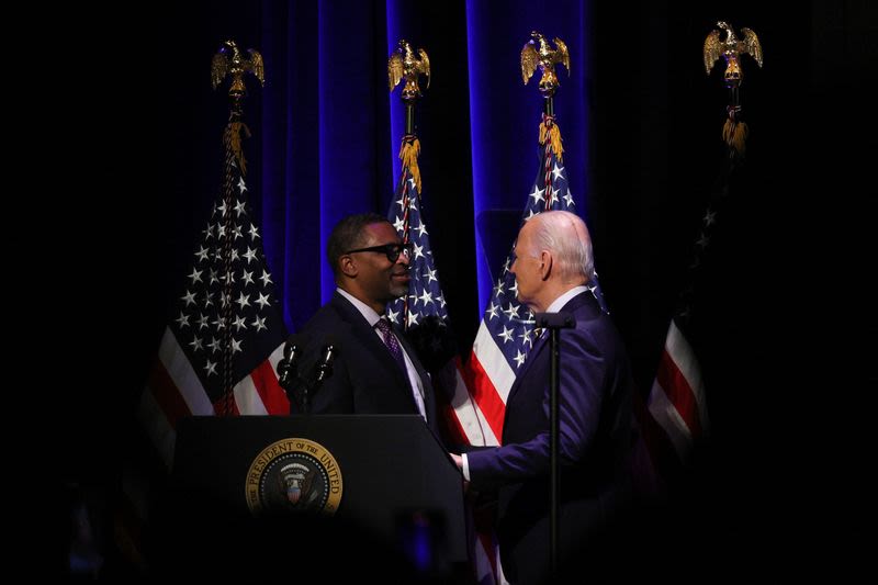 "Black history is American history," Biden says as he launches fresh voter appeal