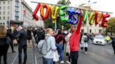 Eslovaquia: Manifestación apoyando los valores de la familia en contra del Orgullo