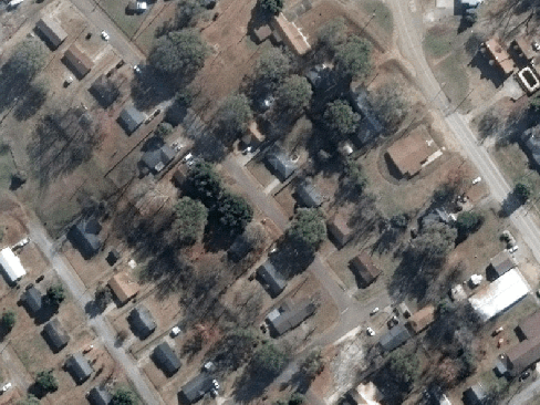Mississippi tornado's violent path shown in jaw-dropping satellite images