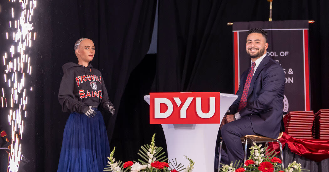 Would You Want a Robot to Speak at Your Graduation?