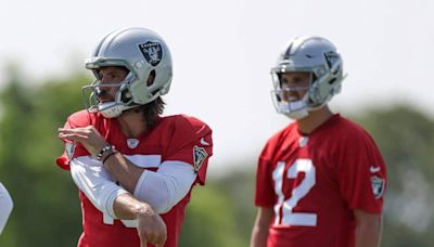 Raiders training camp: Quarterback battle likely to come down to the preseason games