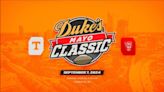 Game time set for Tennessee football's matchup against NC State in Duke's Mayo Classic