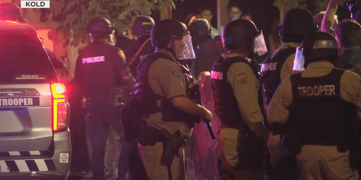 Several arrested during Pro-Palestinian protest at University of Arizona