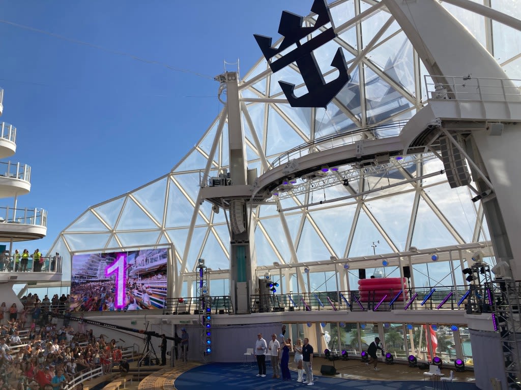 Royal Caribbean Utopia of the Seas gets celebrity treatment with naming ceremony