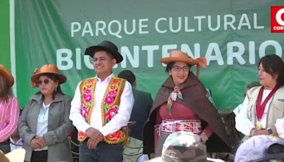 Huancayo: Ministra de Cultura entrega expediente del Parque Cultural Bicentenario