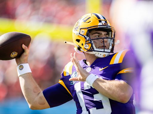 LSU QB Garrett Nussmeier named a standout at the Manning Passing Academy