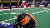 Albany Firebirds flying forward from Antonio Brown, fallen Empire