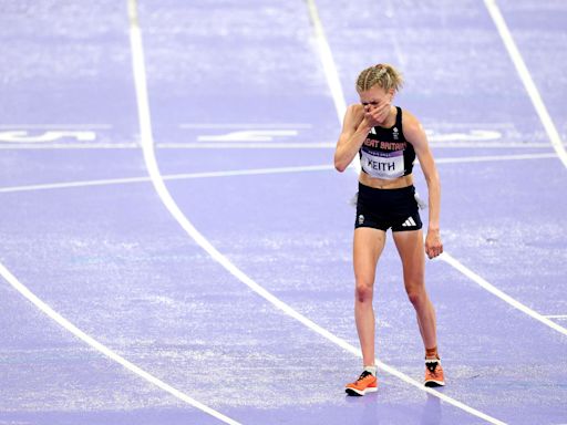 What happened to Megan Keith? Why the runner finished her race alone