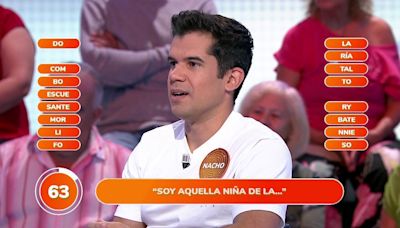 ¿Fan de Lola Índigo? Nacho demuestra en Pasapalabra que se sabe… ¡todas sus canciones!