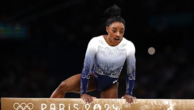 Simone Biles and Suni Lee call out ‘awkward’ lack of music during balance beam final