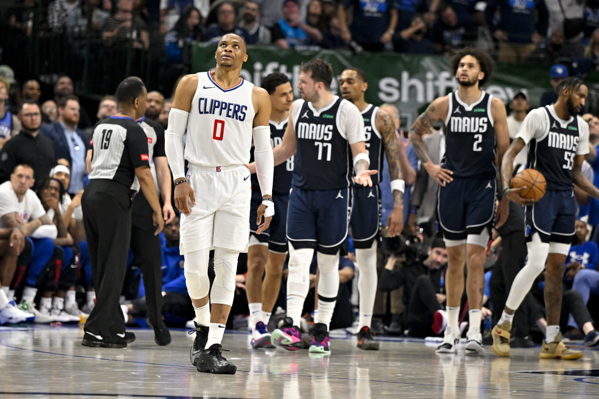 NBA Fans Are Roasting Russell Westbrook After Ejection From Mavs-Clippers Game 3
