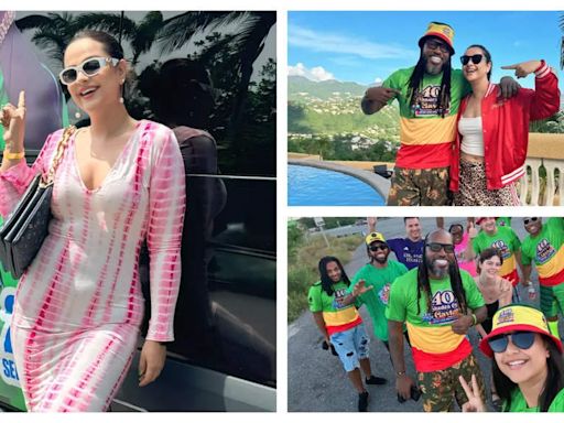 Chris Gayle's zest for life is contagious, says Prachi Tehlan who recently attended his birthday bash in Jamaica - Times of India